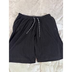 Tasc mens cotton shorts sz xl black casual comfortable